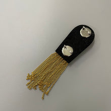 Load image into Gallery viewer, HRDCUSX Epaulettes, Star Tassel Link Chain Epaulet Shoulder Boards Badge