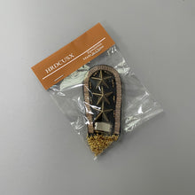 Load image into Gallery viewer, HRDCUSX Epaulettes, Star Tassel Link Chain Epaulet Shoulder Boards Badge