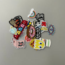 Load image into Gallery viewer, HICUSX Embroidery for garments, Print Series Iron On Sew On Patches, Embroidered Applique for Clothes, Hat, DIY Accessories