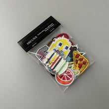 Load image into Gallery viewer, HICUSX Embroidery for garments, Print Series Iron On Sew On Patches, Embroidered Applique for Clothes, Hat, DIY Accessories